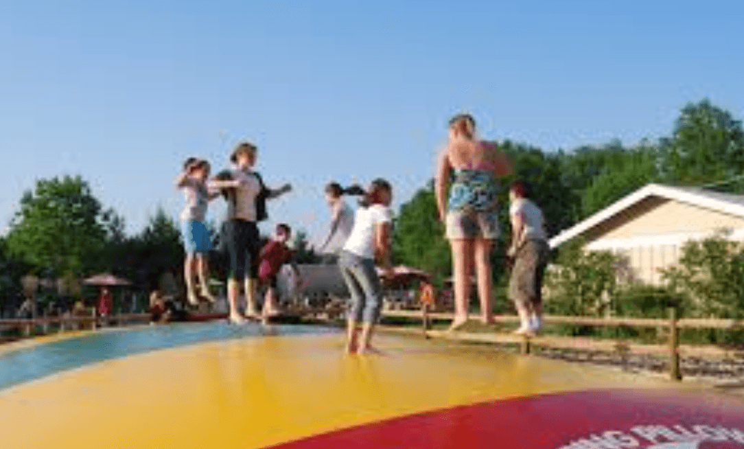 Jumping pillow fun