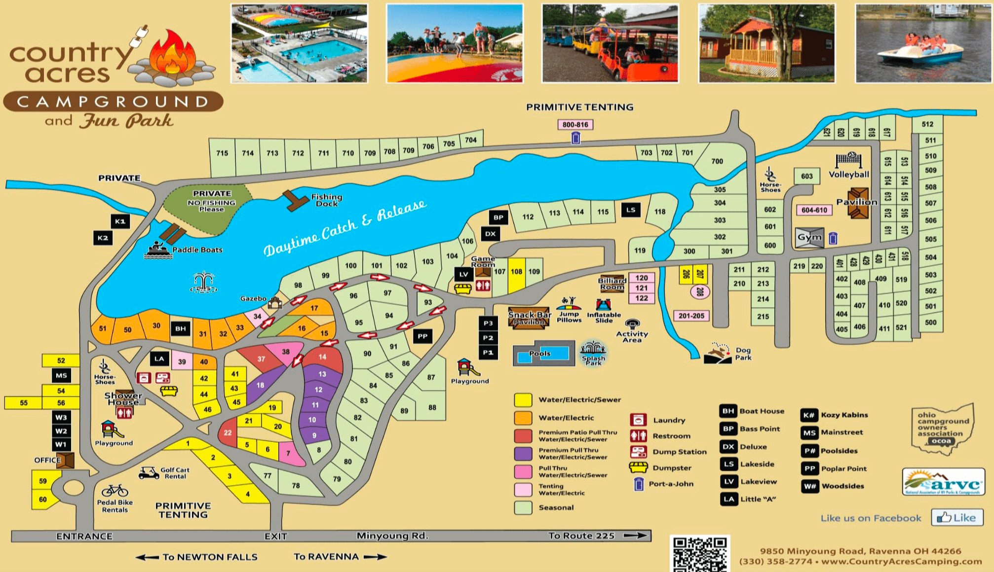 Country Acres site plan