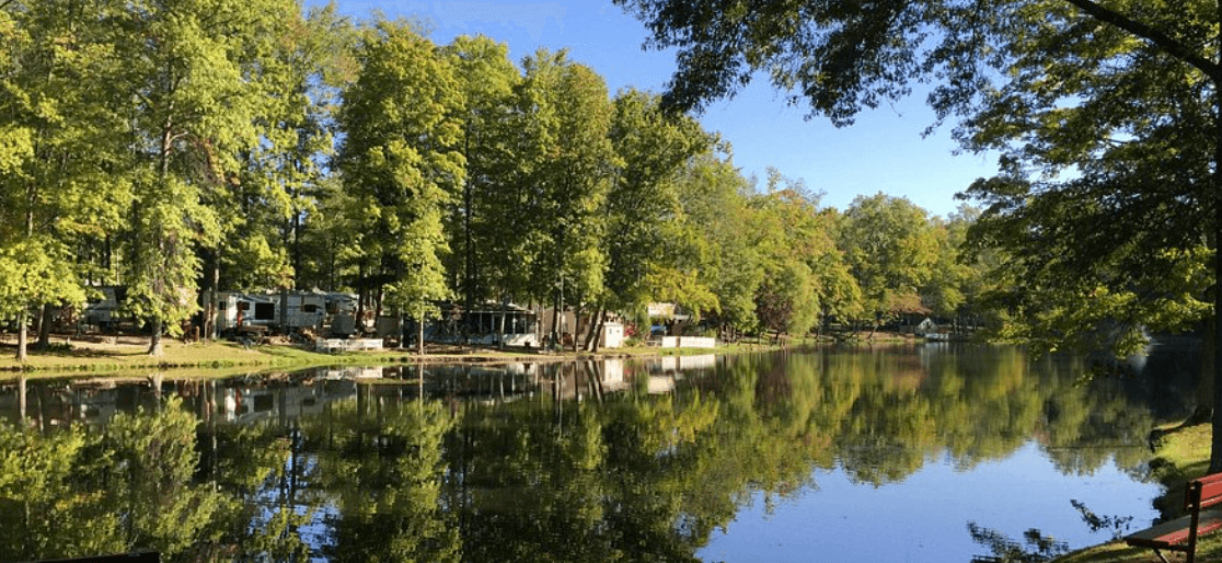 Wide lake view