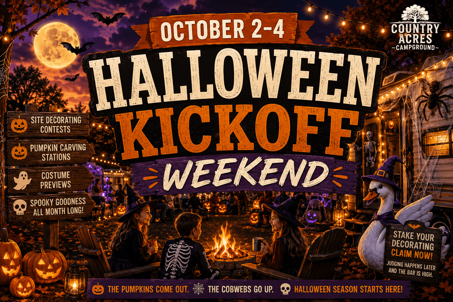 Halloween Kickoff Weekend