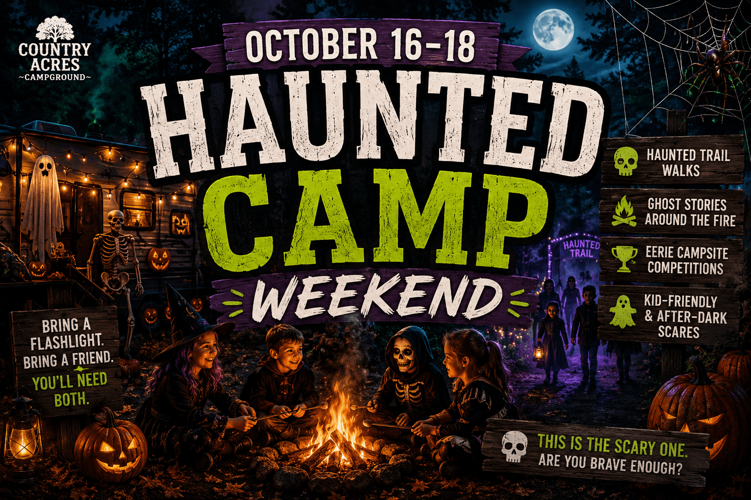 Haunted Camp Weekend