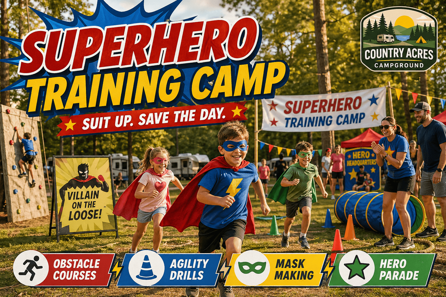 Superhero Training Camp